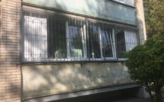 распашная сварная решетка на лоджию